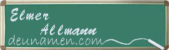 Elmer Allmann Visitenkarte